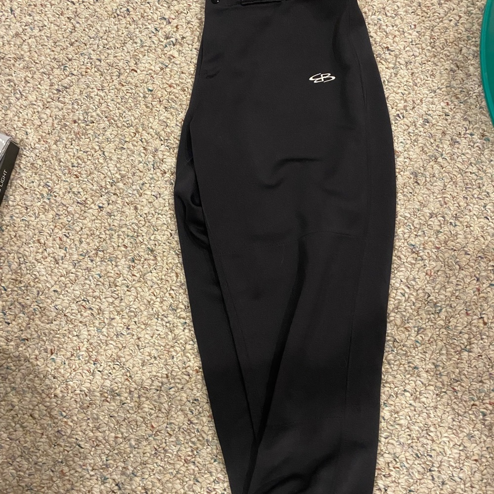 black softball pants